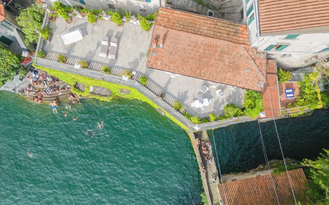 Terrace on Orrido di Nesso Waterfall by Rent all Como