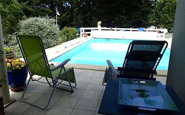 Chambre dans la pin¿