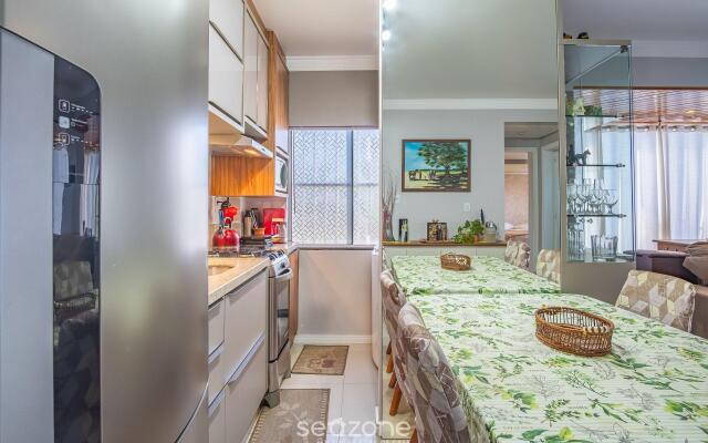 Apto térreo a 280m da praia da Ribanceira RCR101