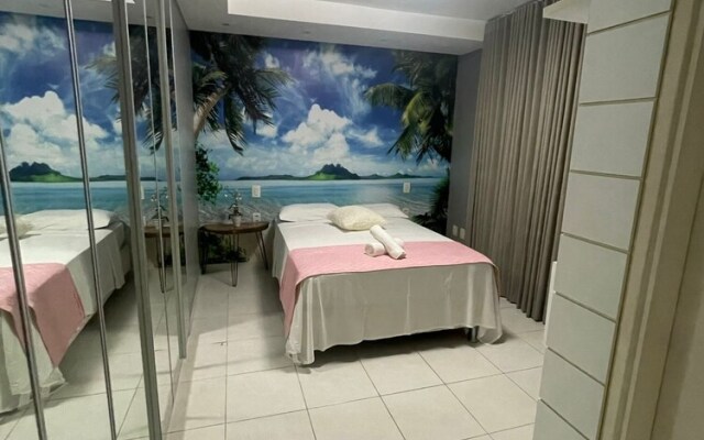 Apartamento Vista mar atrás da passarela