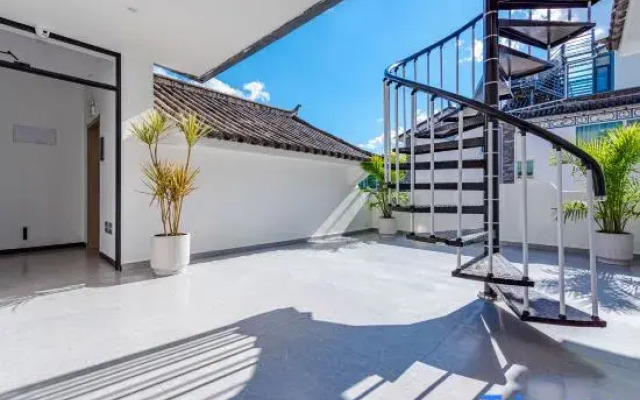 The garden homestay named "Mengxi Yashe" in Dali.