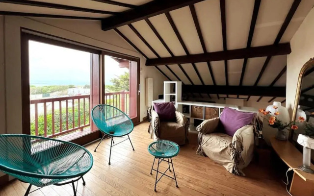 MAISON DU BONHEUR VUE OCEAN BIDART PLAGE 14pers