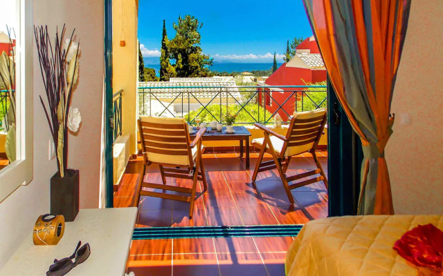 Apartment in Barbati with sea views