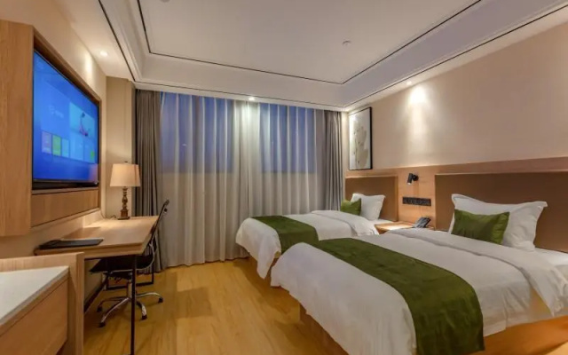 Greentree Inn Zhejiang Jiaxing Honghe Town Business Hotel – Guest Rooms – Jiaxing
