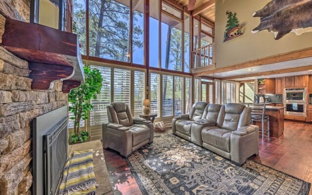 Hot Tub, Game Room & Sauna: Ruidoso Hideaway!