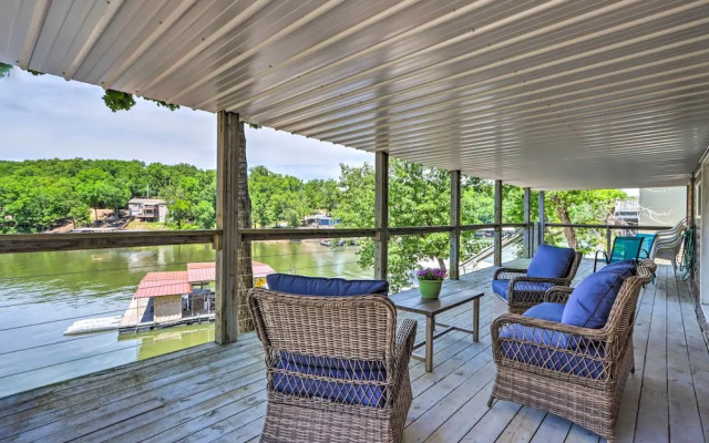 Waterfront Home w/ 3 Decks on Lake of the Ozarks!