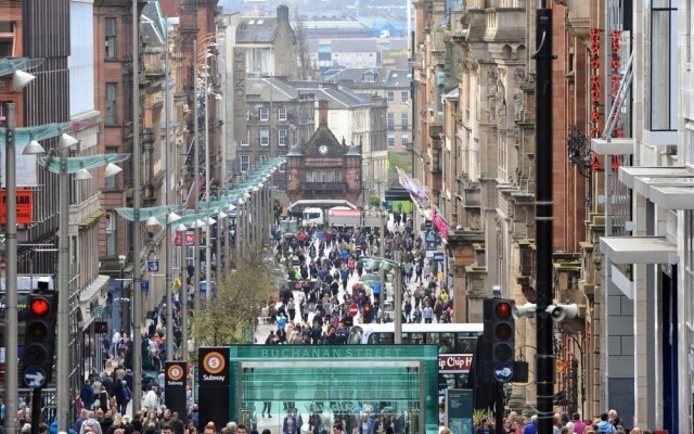 Contemporary 2 Bedroom Flat in Glasgow City Centre