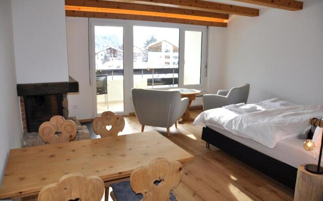 !NEW! Charming Studio facing Piz Rosatsch
