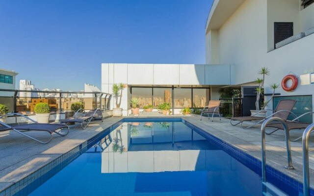 Ce1407 Flat Para até 4, Andar Alto no Jardins!