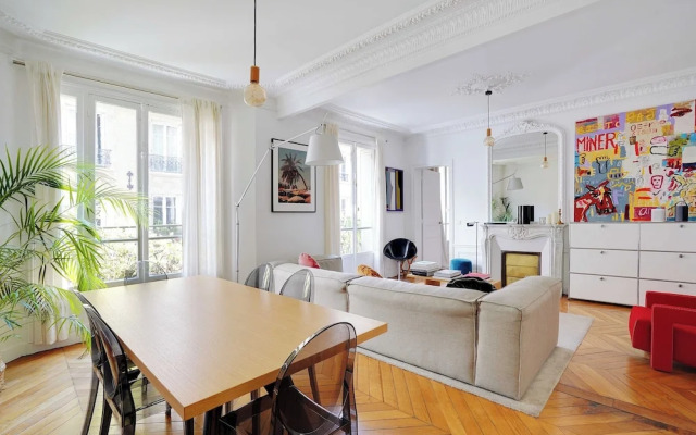 Charming Apartment- 2br-4p- Parc Monceau