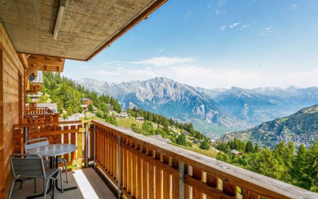 T-Resort La Tzoumaz 3p6 vue vallée