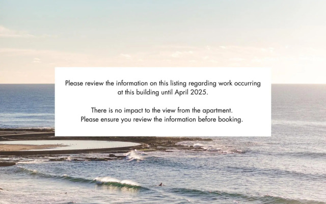 The Outlook 2 - Beachfront Apartment Newcastle