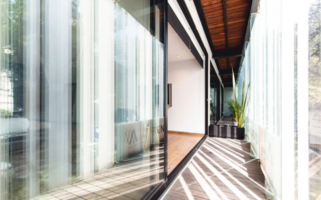 Bright Designer Studio with Balcony in POLANCO