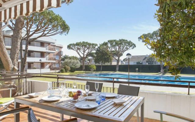 Delightful Apartment in Calella de Palafrugell With Swimming Pool
