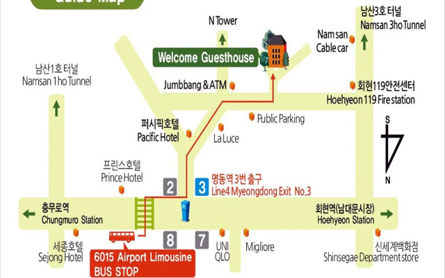 Welcome Guesthouse Myeongdong