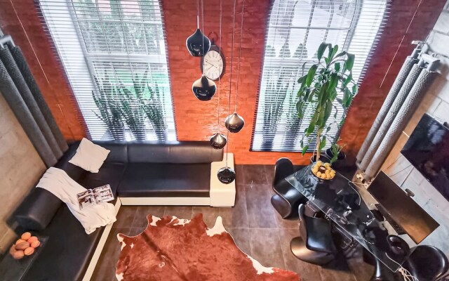 Dwupoziomowy loft w Tobaco Park