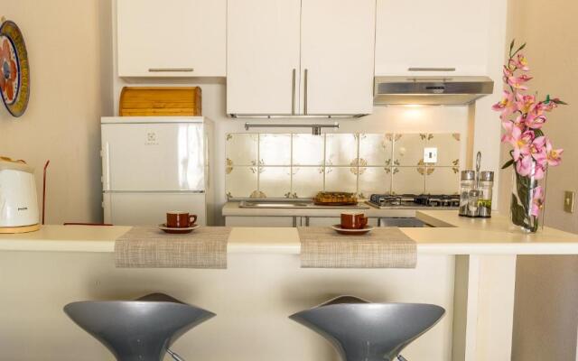 Blue Wood Apartment