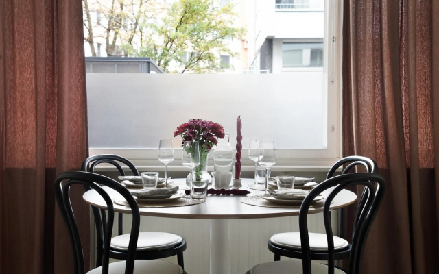 Nordic studio in trendy area