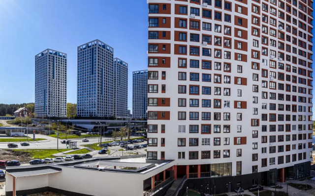 Апартаменты студия на улице Щербакова 80