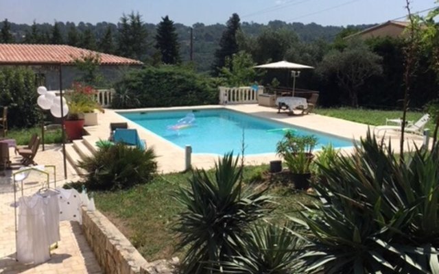 Apartment With 3 Bedrooms in Grasse, With Pool Access, Furnished Balco