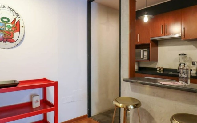 w Art Deco 1BR With Pool View in Barranco