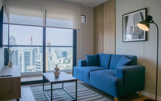w Stylish 1BR in San Isidro