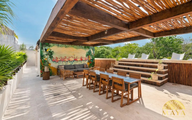 BajoCielo107 Lux 2BR Condo Priv Pool in Aldea Zama
