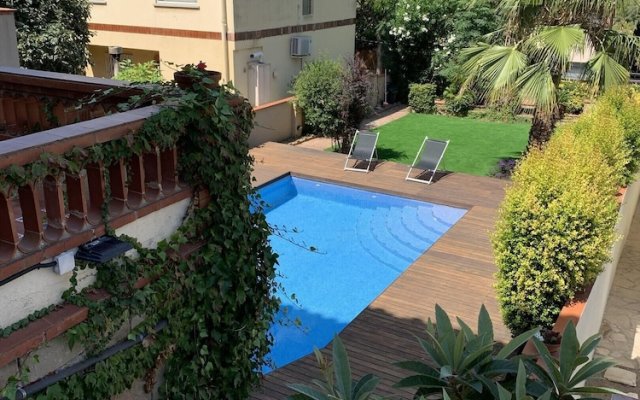 Villa with 3 Bedrooms in Sant Just Desvern, with Wonderful Mountain View, Private Pool, Enclosed Garden - 19 Km From the Beach