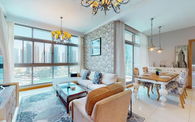 Dubai Marina- Iris Blue 1002