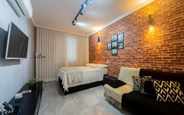 Lindo Apartamento frente para praia, Wi-Fi, estacionamento gratuito