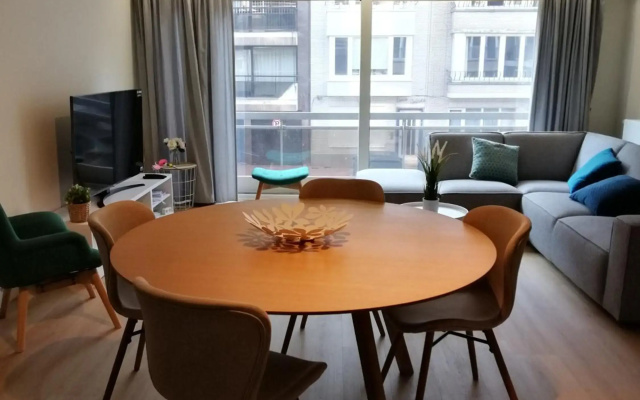 Hakuuna Matata Appartement Koksijde met staanplaats