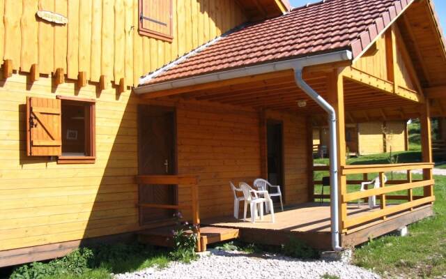 Wooden Chalet With a Washer, Near a Lake