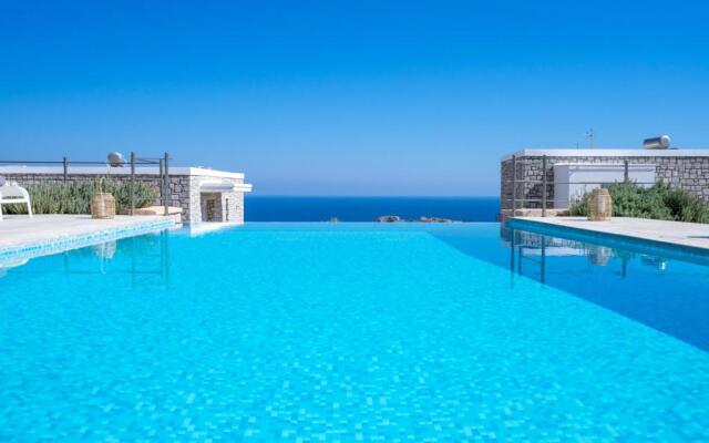 The Red Rock Villa Afandou by Rhodes4vacation