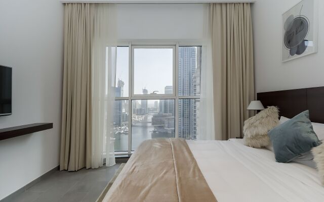 Unique apt. with balcony in JAM Marina