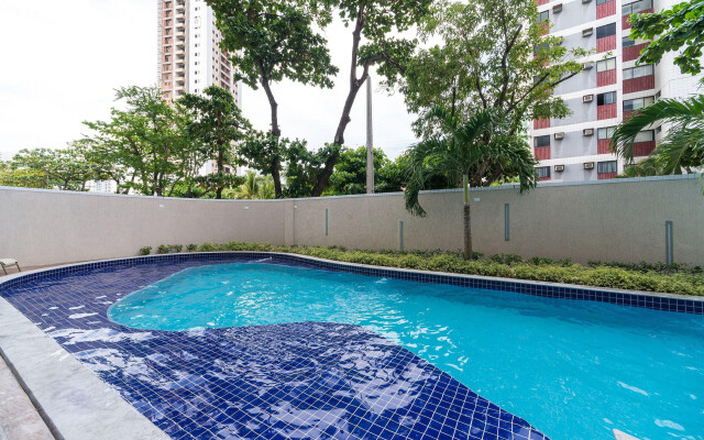 Excelente Flat em Boa Viagem 2 quartos Beach Class Ideal para Família ou Viagens de Negócio NOB2104