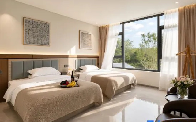 Wei Shi Hua Yin · Villa Garden Private Hot Spring Pool Single Residence – Guest Rooms – Chengdu