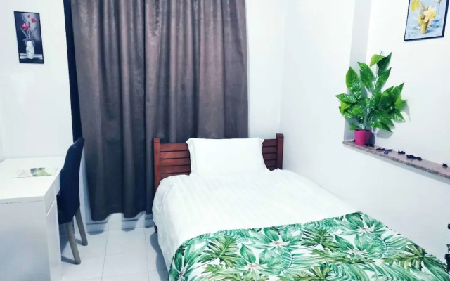 Blue And White House