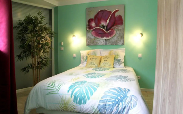 T2 LE GREEN SPA SAUNA & BALNEO tout confort.