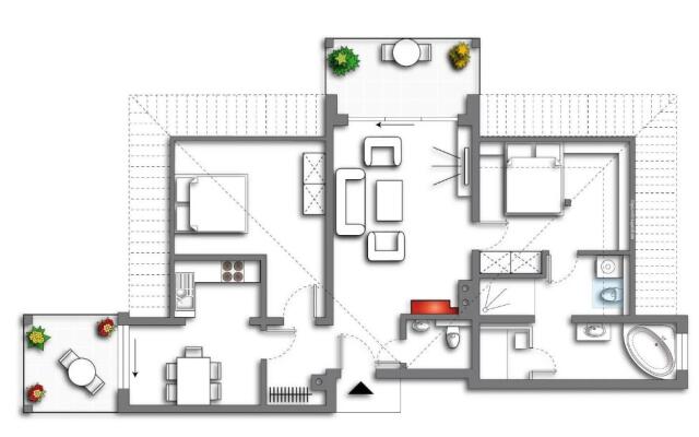 Ferienwohnung 08 Villa Evi