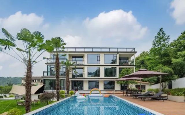 Zhuluyuan BREEZE · Zhujian Xiyu Mountain View Vacation Boutique Stay (Tianmu Mountain Rafting) – Pool – Huzhou