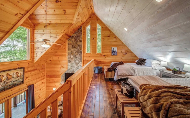 Gorgeous & Secluded 3 BDR Cabin in Mineral Bluff!