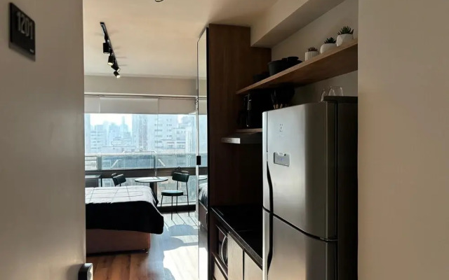 Studio na avenida 9 de julho
