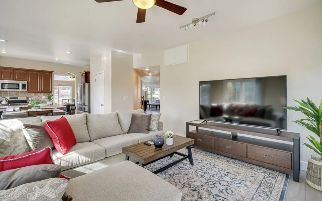 4 Mi to Downtown Reno: Spacious Family Retreat!