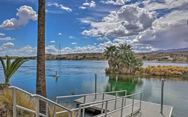 Restful Riverfront Retreat w/ Private Dock + Patio