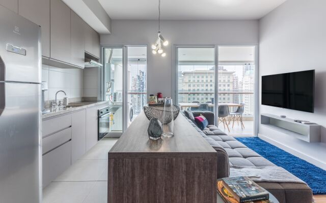 Apartamento com garagem e vista maravilhosa | Vila Olímpia