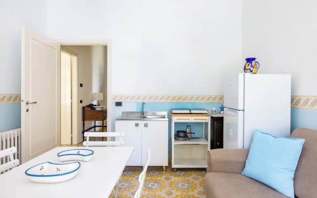 Villa Villari Terrace and Patio by Napoliapartments