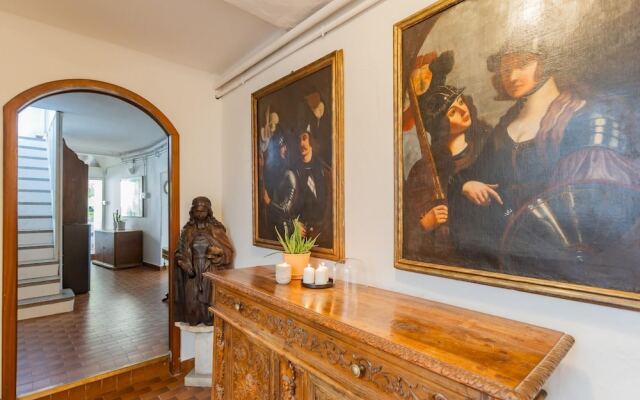 Terrace on Orrido di Nesso Waterfall