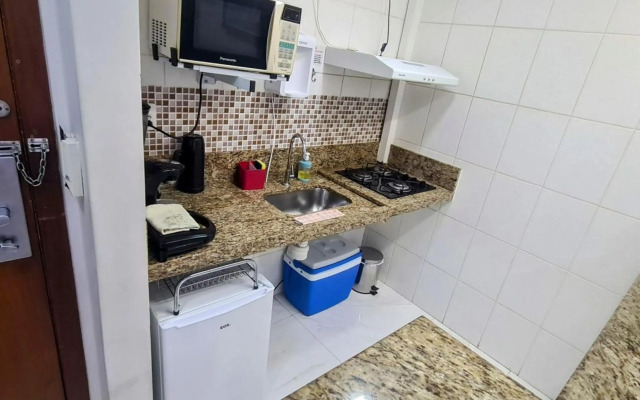 Flat Pasárgada 812, Free Bikes, pé na praia