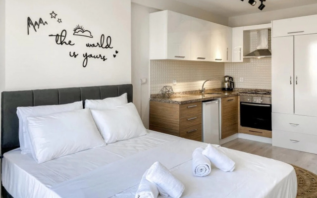 Cozy and Modern Studio With City View in Atasehir