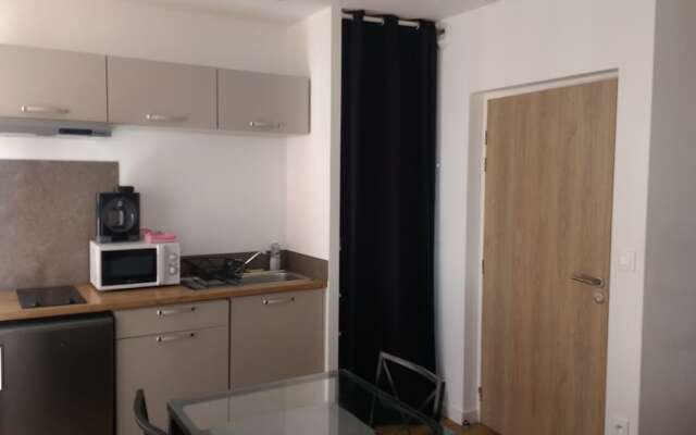 Grand T1 Palais de justice apartment